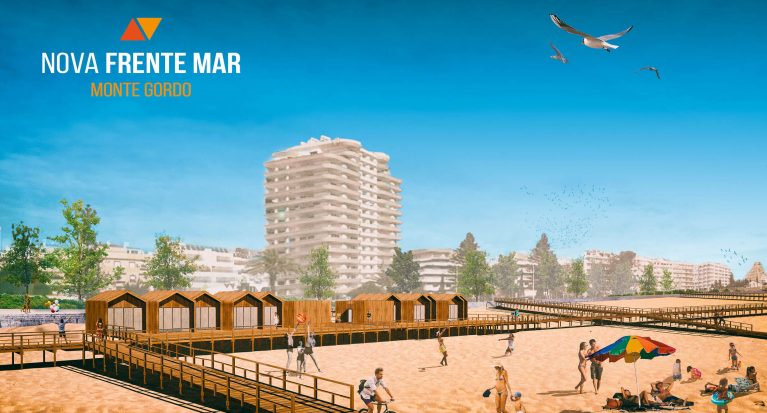 Obra do passadiço da praia de Monte Gordo está pronta em maio