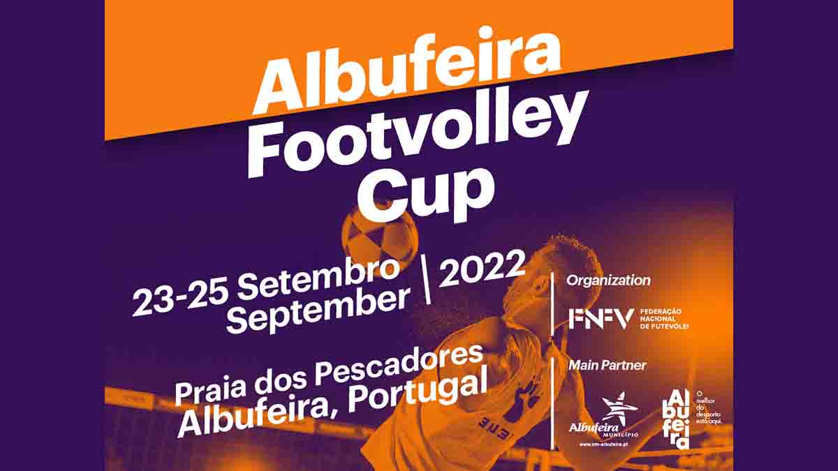 “Albufeira Footvolley Cup 2022” com os melhores atletas europeus